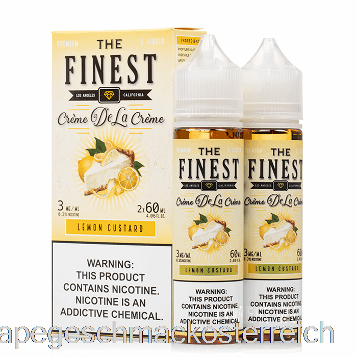 Zitronencreme – Feinster Cr-Vape-Geschmack